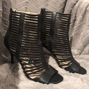 MICHAEL KORS Black Caged heels Woman’s Size 8